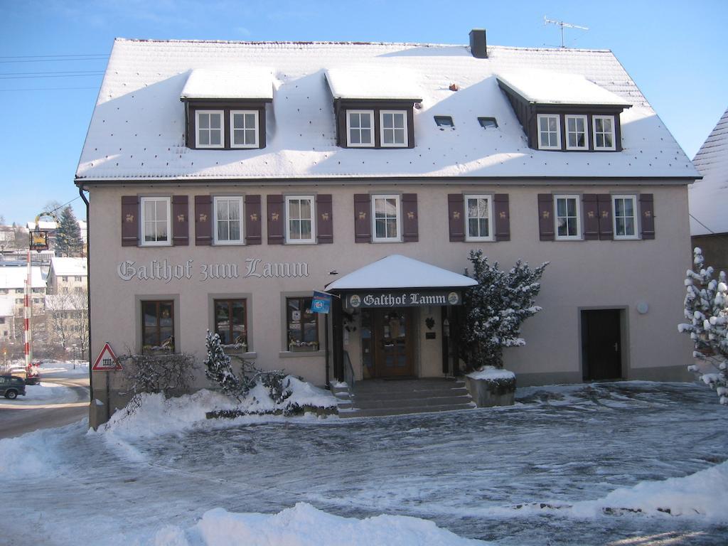 Gasthof Zum Lamm Gomadingen 외부 사진